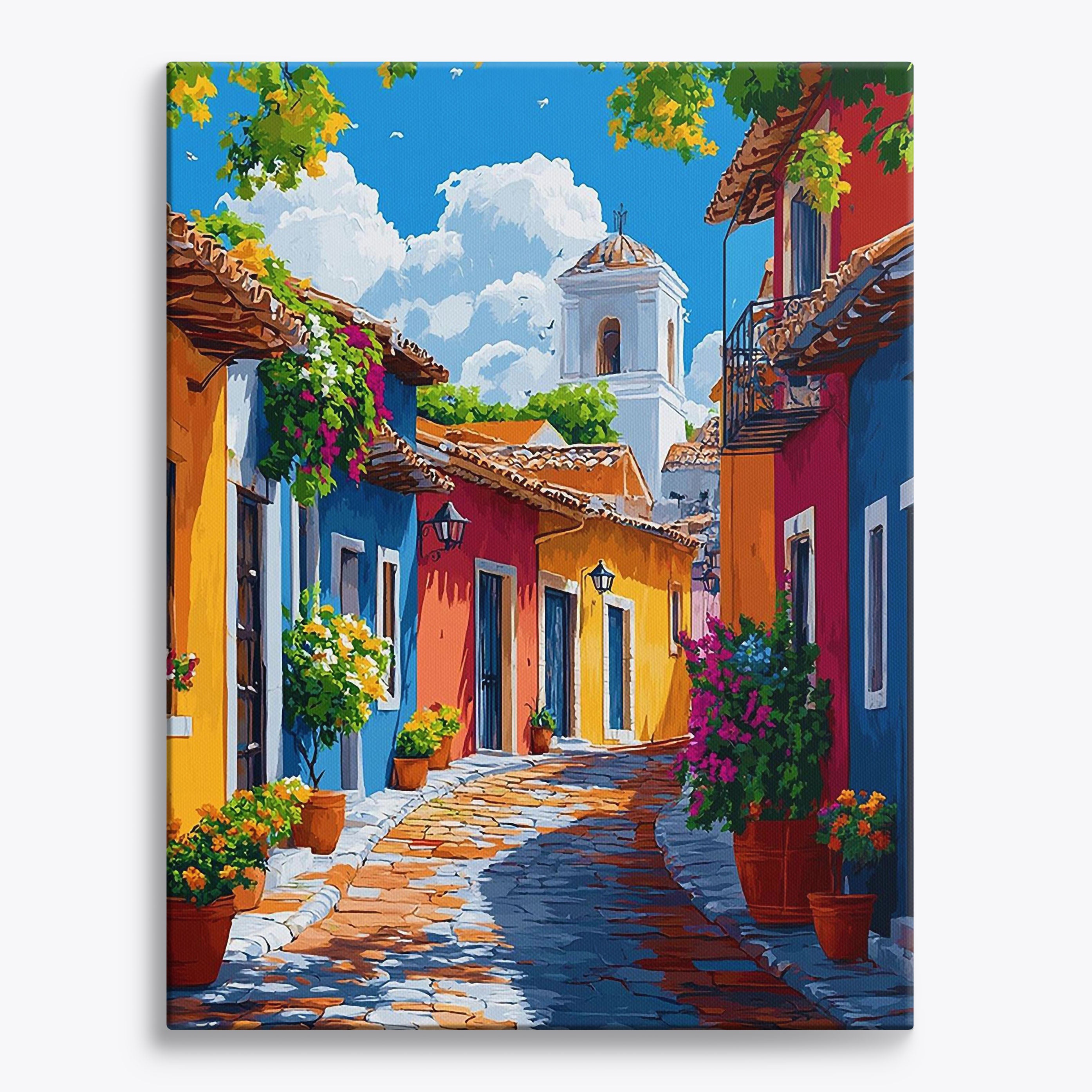 Colorful Cobblestones No Frame / Regular (19.7"x15.75"/50x40cm) / 24 colors