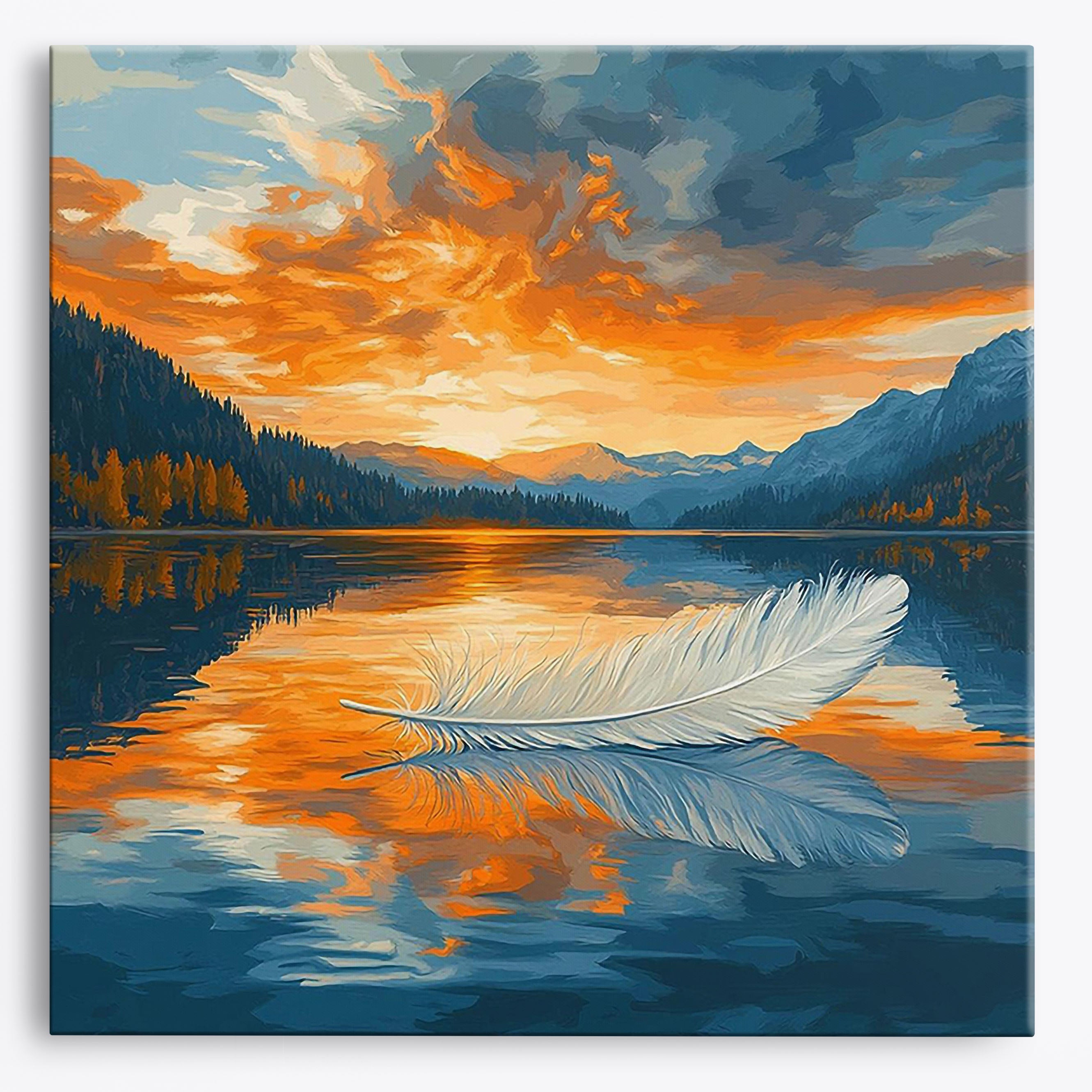 Dusk Drifter No Frame / Regular (15.75"x15.75"/40x40cm) / 24 colors