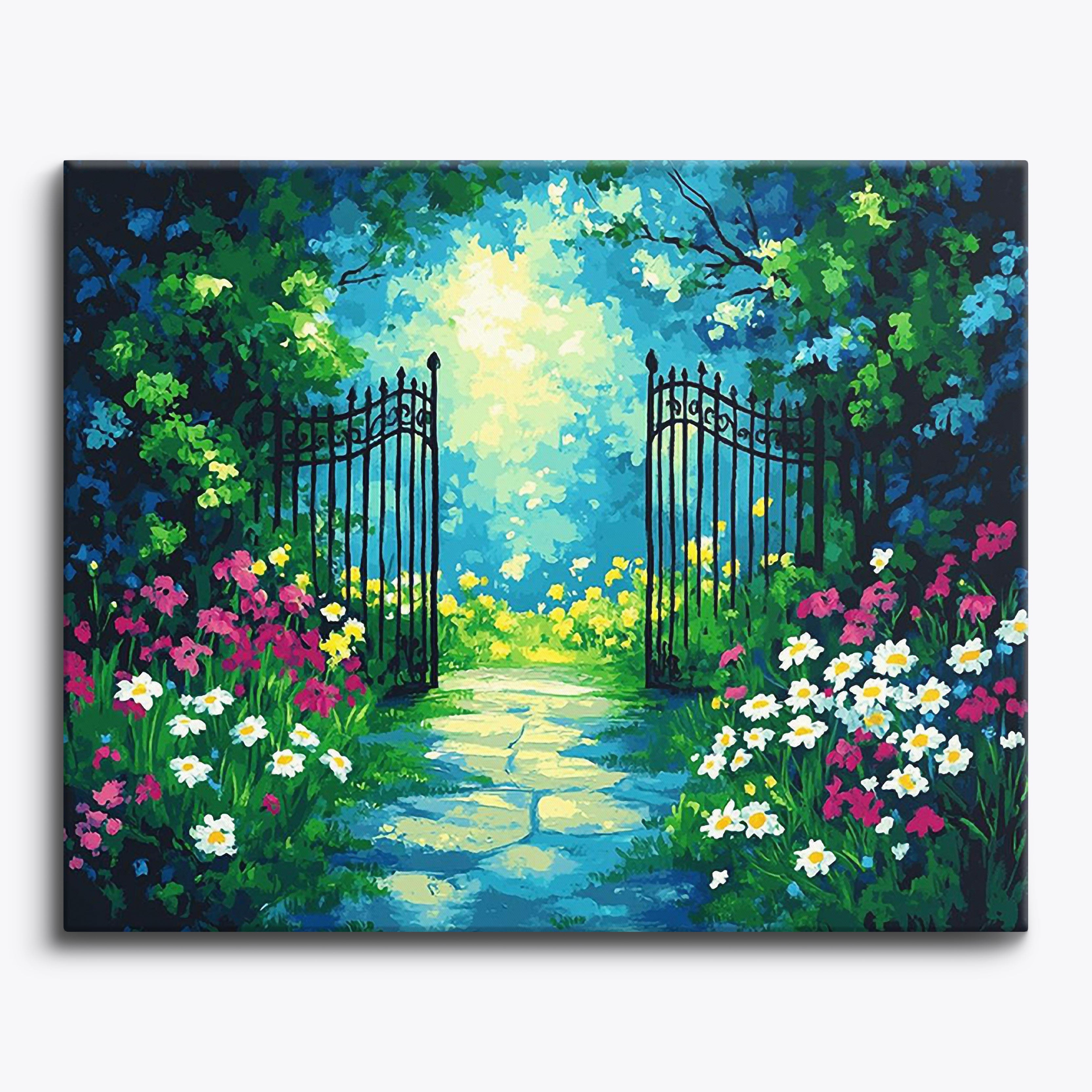 Enchanted Garden Portal No Frame / Regular (15.75"x19.7"/40x50cm) / 24 colors