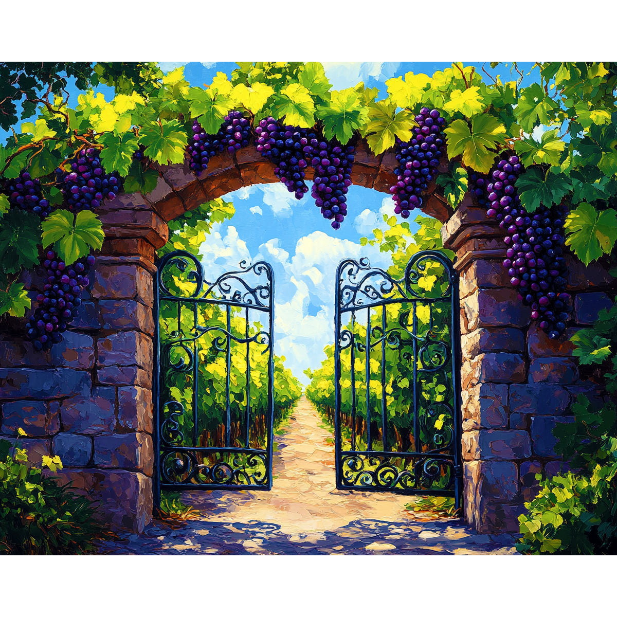 Grapevine Entrance