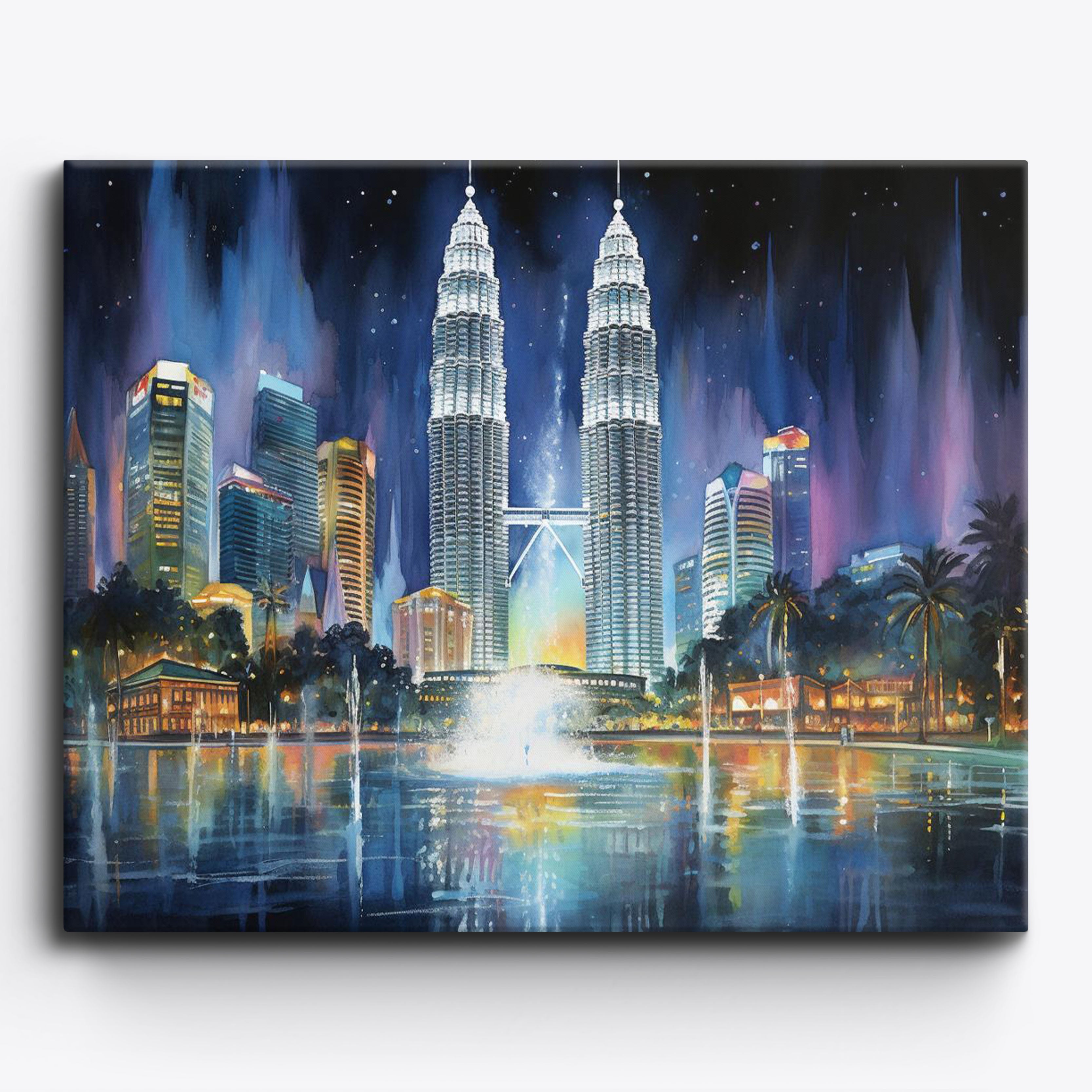 Malaysia Petronas Towers No Frame