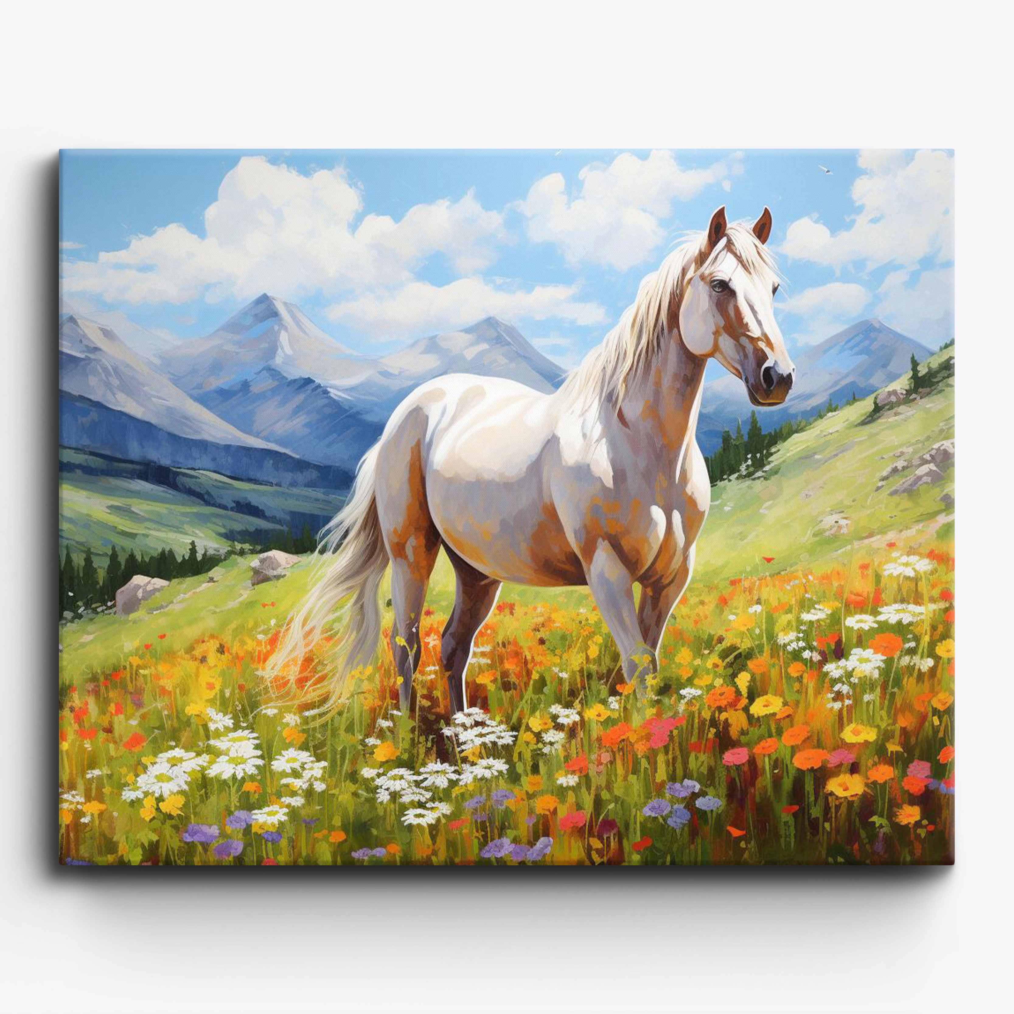 Meadow's Witte Paard Grace
