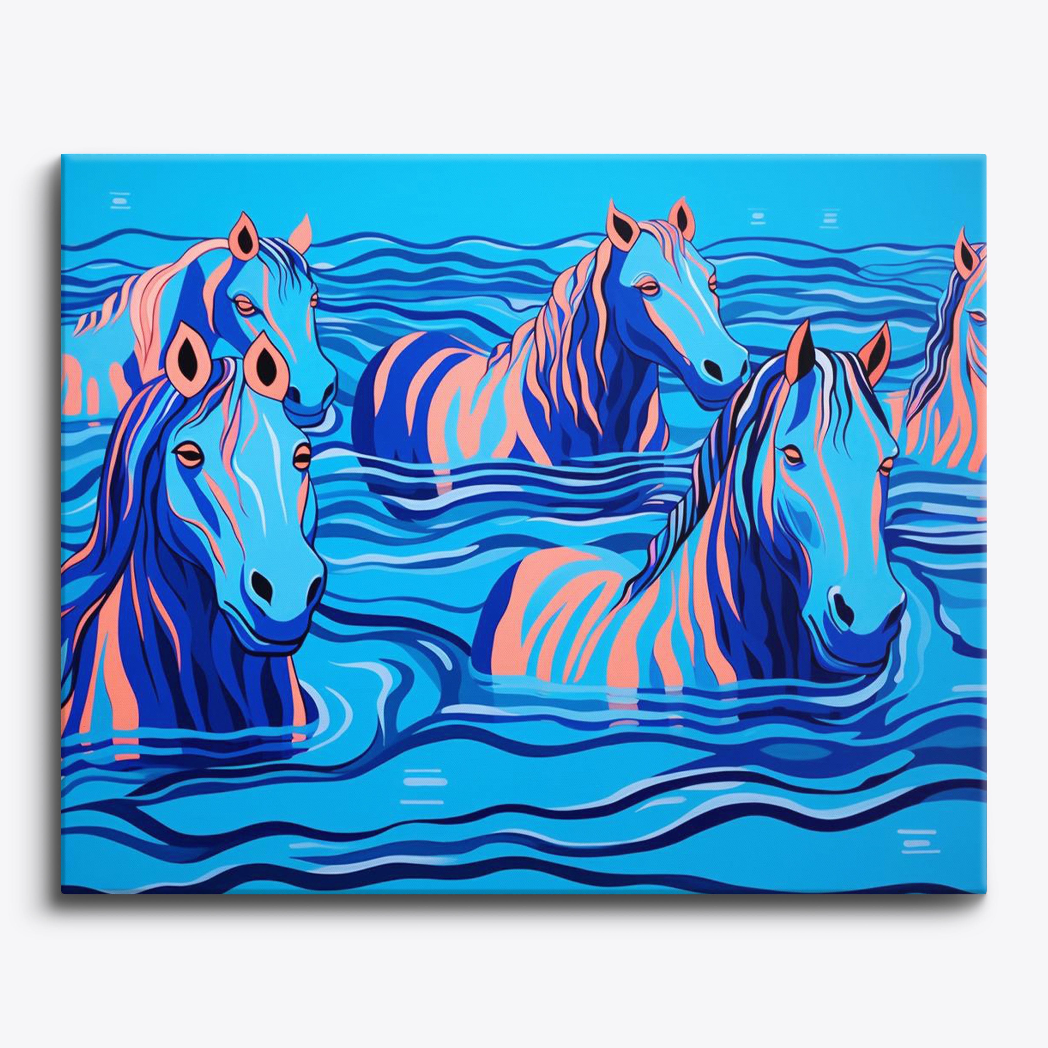 Patterned Equines No Frame / 24 colors