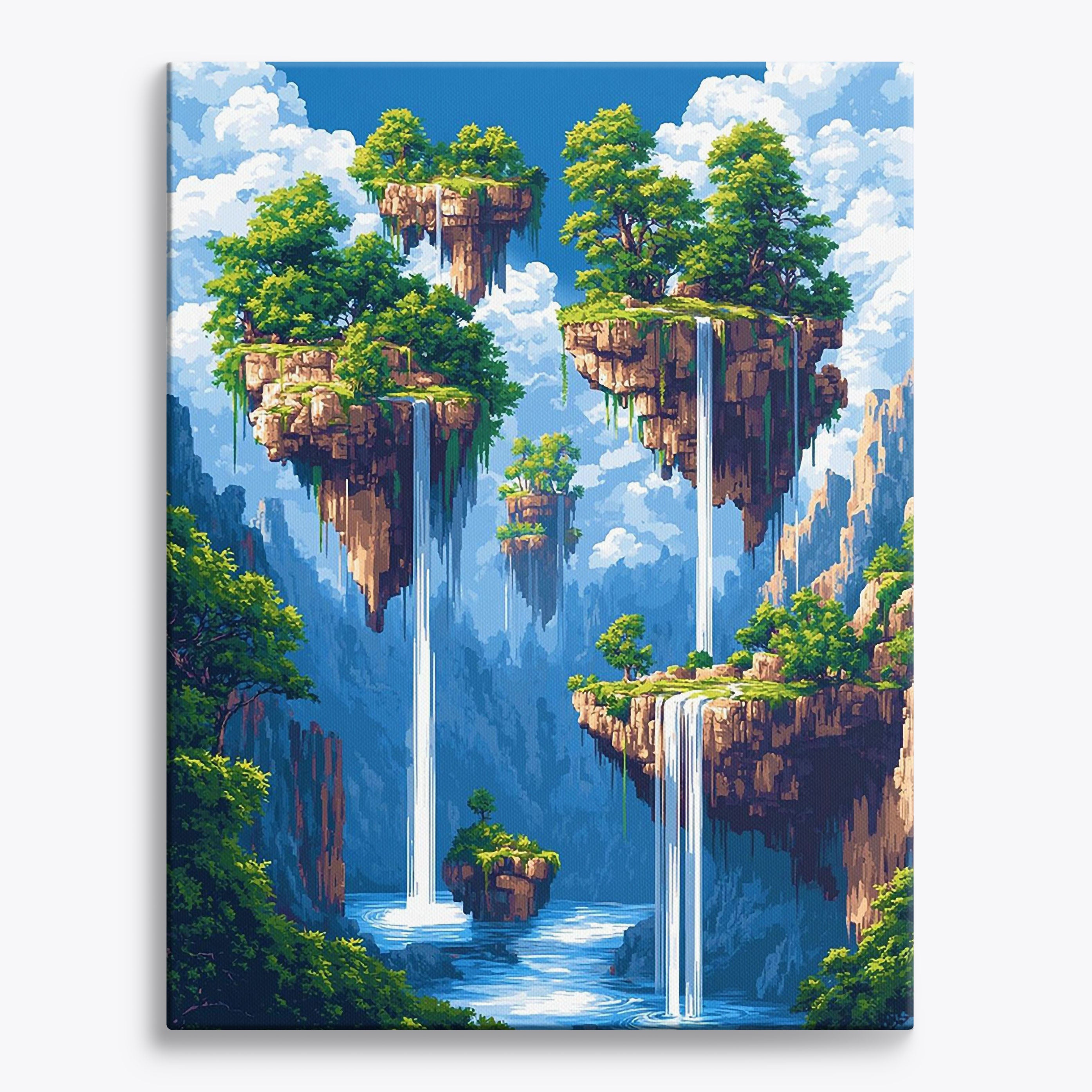 Skyfall Oasis No Frame / Regular (19.7"x15.75"/50x40cm) / 24 colors