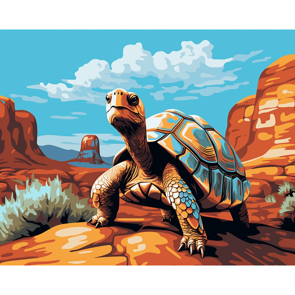 Woestijnzeeschildpad