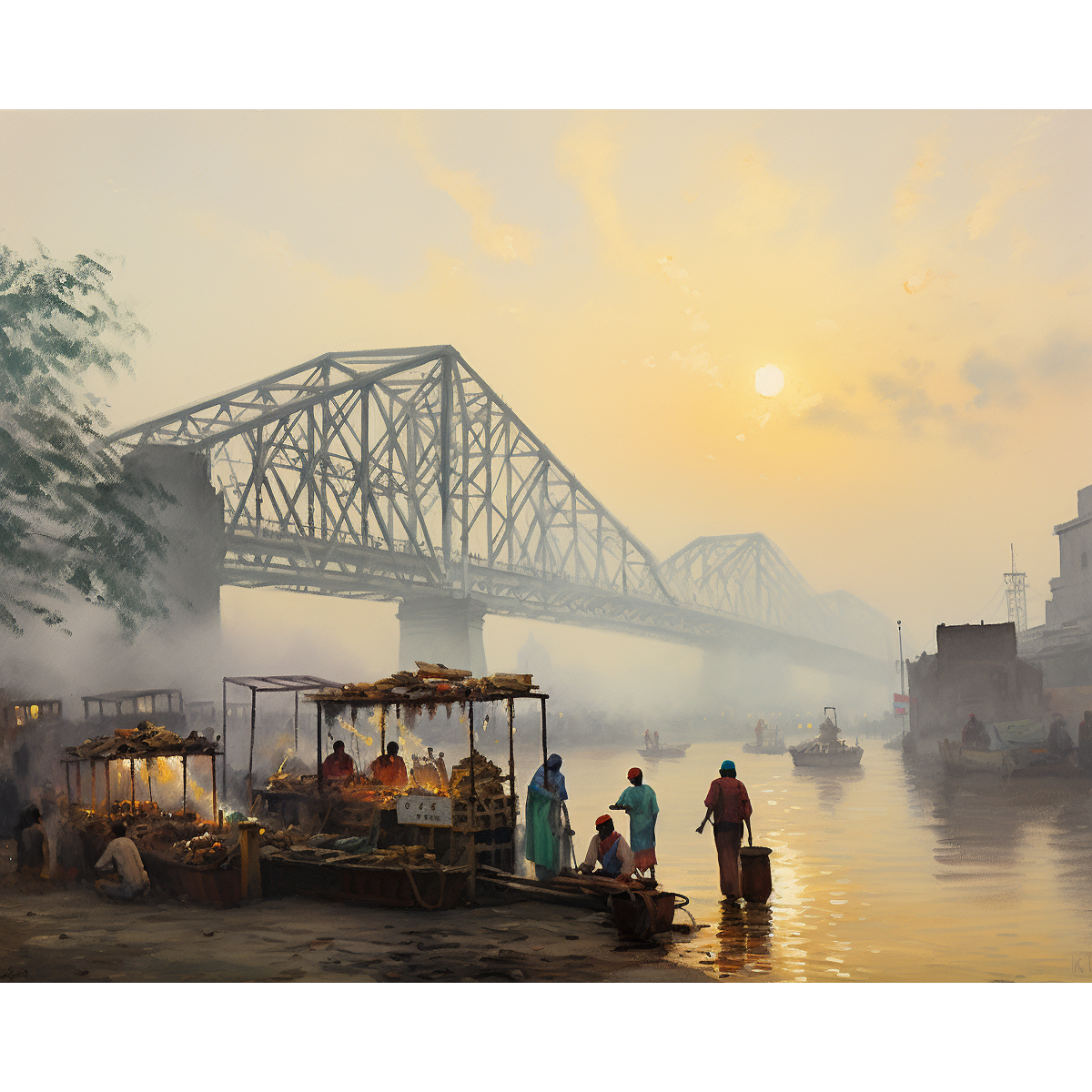 Kolkata Howrah-brug