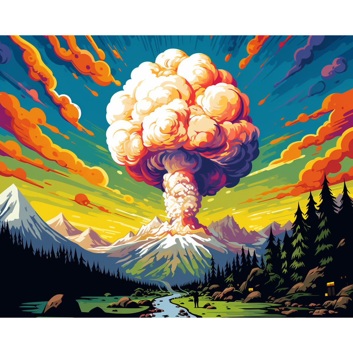 Nucleaire vulkaan